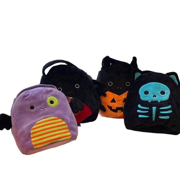 Squishmallows Halloween Trick or Treat Bags NEW 10 Inch Selling Individually - Picture 1 of 9